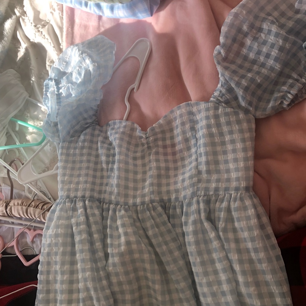 Blue babydoll sugar thrillz dress